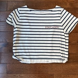 MADEWELL CROPPED TEE